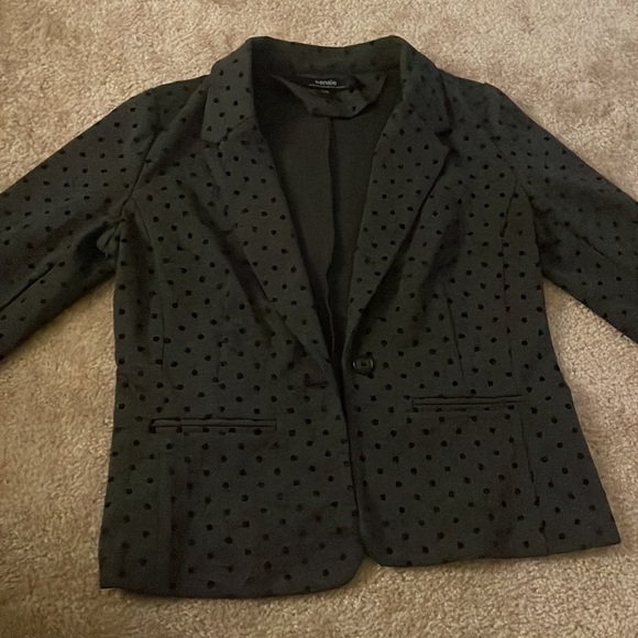 Polka Dot Blazer Jacket - Picture 4 of 5